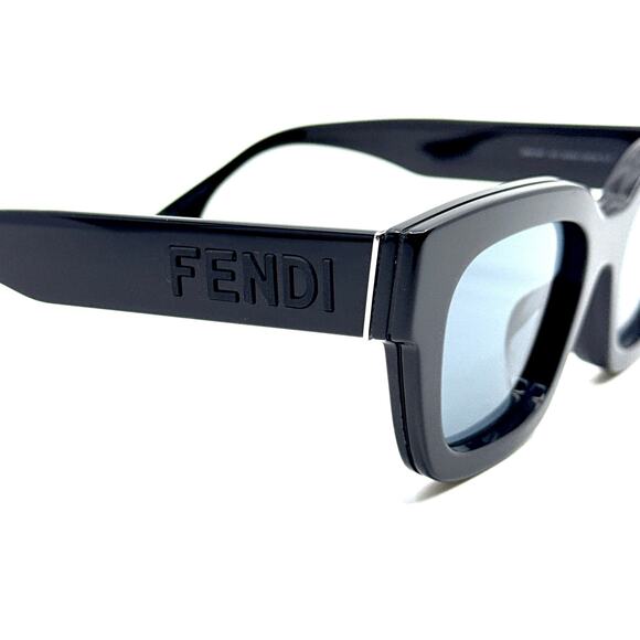 New, FENDI Sunglasses FE40119F 01V Authentic - Picture 6 of 12